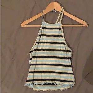 Cute halter top with open back